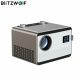 BlitzWolf® BW-V7 - 1080P, proiector Android 9.0 (mai mult de 3000 de aplicații instalabile) - 850 ANSI Lumen, focalizare automată și corecție keystone