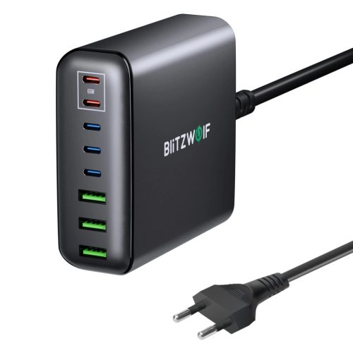 Blitzwolf® BW-S26 250W 8 porturi USB PD Statie de incarcare rapida de birou